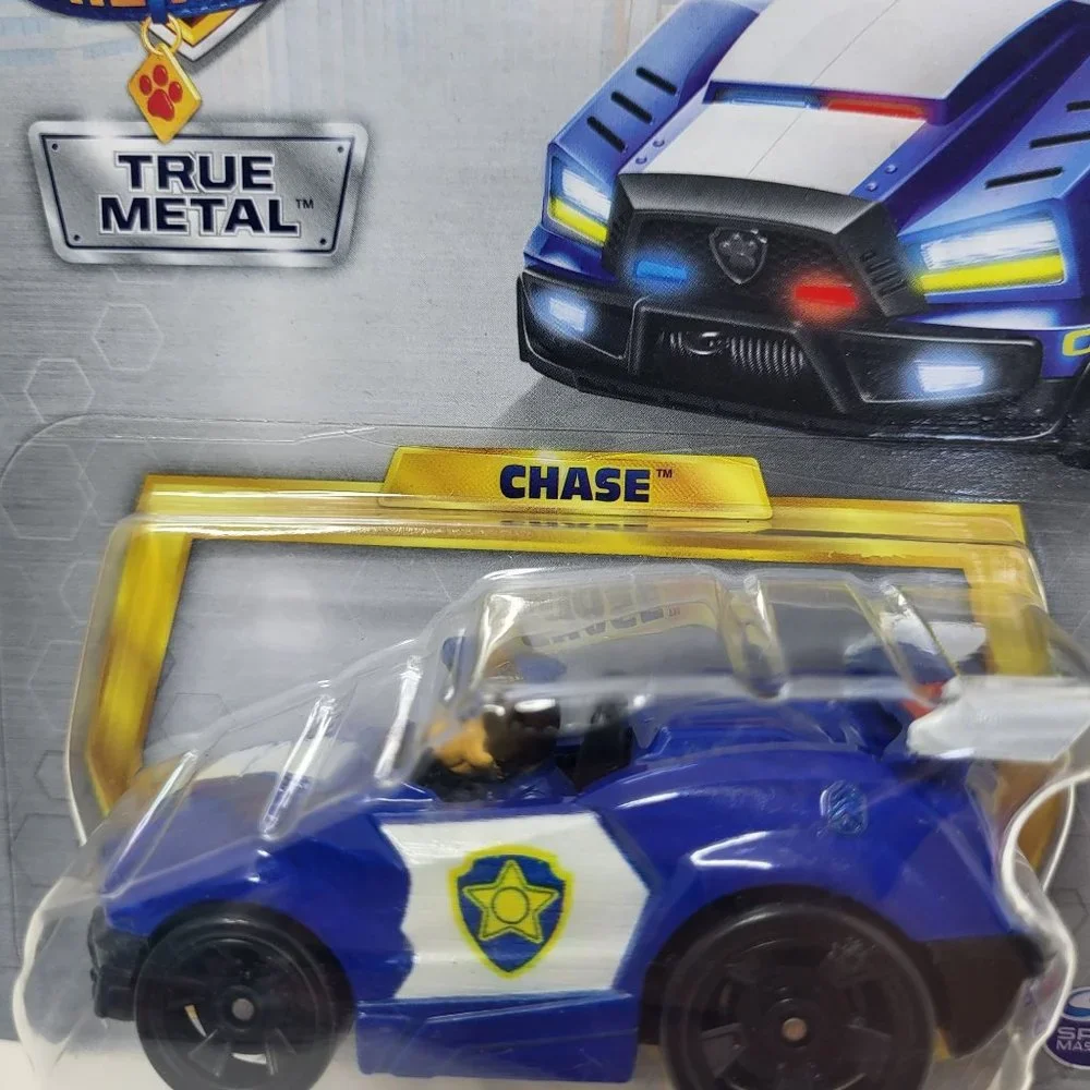 Spin Master Paw Patrol The Movie Chase True‎ Metal Diecast Vehicle Nickelodeon